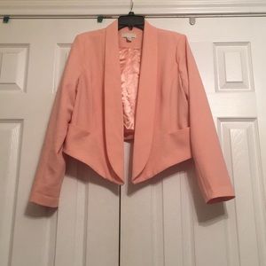 Cropped Pink Blazer